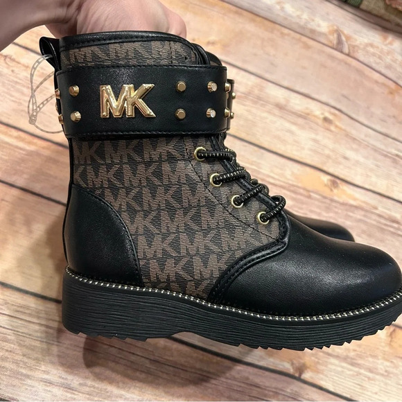 Michael Kors, Girls' Haskell Studs Moto Boots - Picture 3 of 9